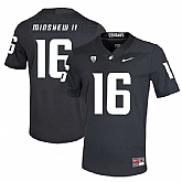 Washington State Cougars 16 Gardner Minshew II Black College Football Jersey Dzhi,baseball caps,new era cap wholesale,wholesale hats